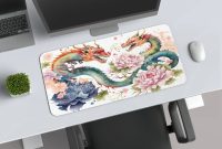 Japanese Dragons Desk Mat, Japanese Art Desk Mat, Japanese Aesthetic Mat, Dragon Mousepad ... Japanese Dragons Desk Mat, Japanese Art Desk Mat, Japanese Aesthetic Mat, Dragon Mousepad ...